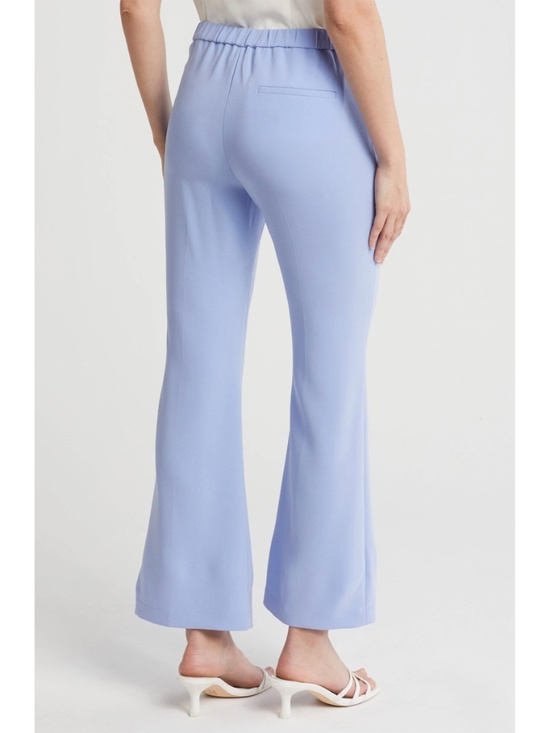 THEORY NWT DEMITRIA GROTTO ADMIRAL CREPE FLARE PANTS. SIZE 4 - Picture 2 of 10